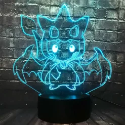 Pikachu Pokemon Cosplay 3D Led Lampe Mit Farbwechsel