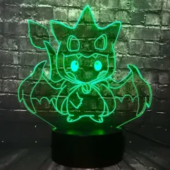Pikachu Pokemon Cosplay 3D Led Lampe Mit Farbwechsel