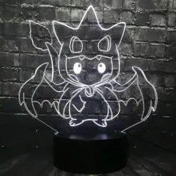 Pikachu Pokemon Cosplay 3D Led Lampe Mit Farbwechsel