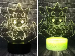 Pikachu Pokemon Cosplay 3D Led Lampe Mit Farbwechsel
