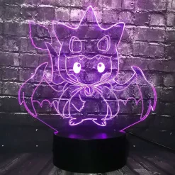 Pikachu Pokemon Cosplay 3D Led Lampe Mit Farbwechsel