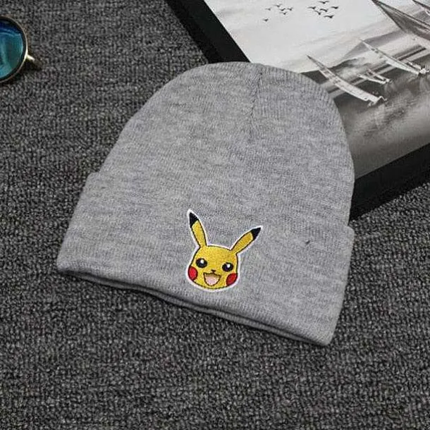 Pikachu Pokemon Unisex Beanie Mutze Verschiedene Motive