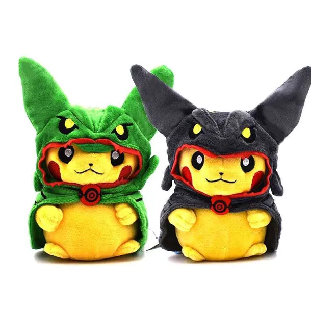 Pikachu Rayquaza Cosplay Grun Oder Schwarz (Ca. 20Cm)