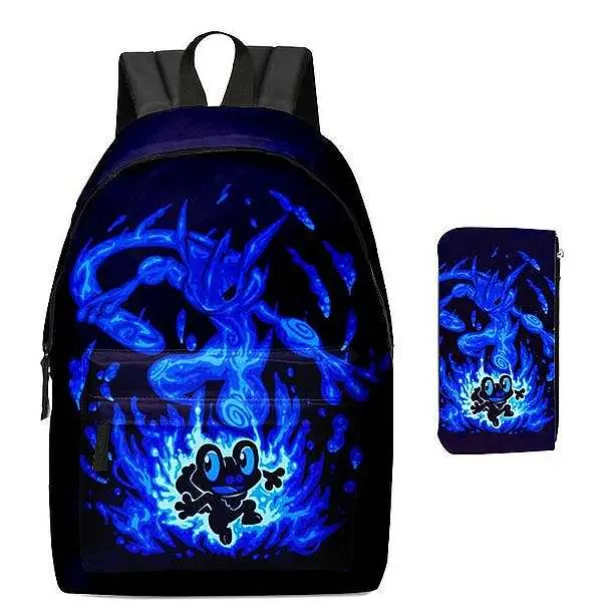 Pikachu Rucksack Mit Federmappe Im Set Fur Schule Etc.