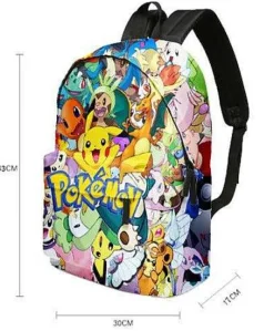 Pikachu Rucksack Mit Federmappe Im Set Fur Schule Etc.