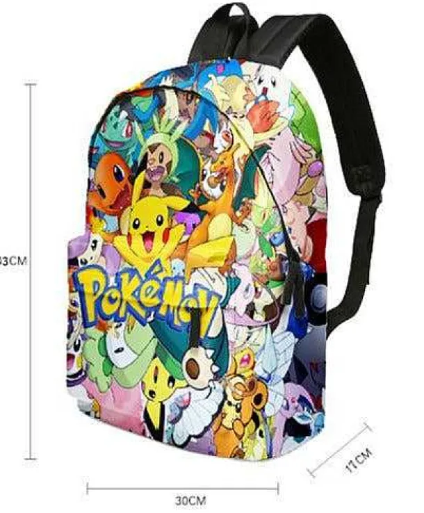 Pikachu Rucksack Mit Federmappe Im Set Fur Schule Etc.