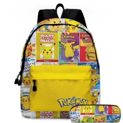 Pikachu Rucksack Mit Federmappe Im Praktischen Set