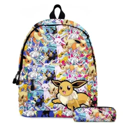 Pikachu Rucksack Mit Federmappe Im Praktischen Set