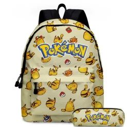Pikachu Rucksack Mit Federmappe Im Praktischen Set