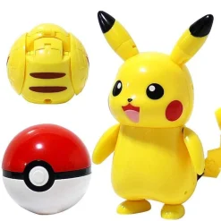 Pikachu Spielzeug Figur Mit Pokeball Pokemon Spiel Set