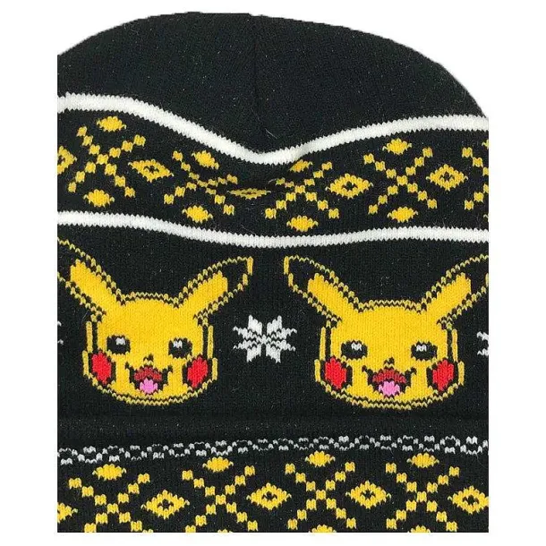 Pikachu Strick Winter Mutze