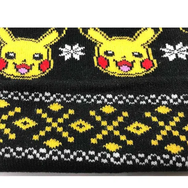 Pikachu Strick Winter Mutze