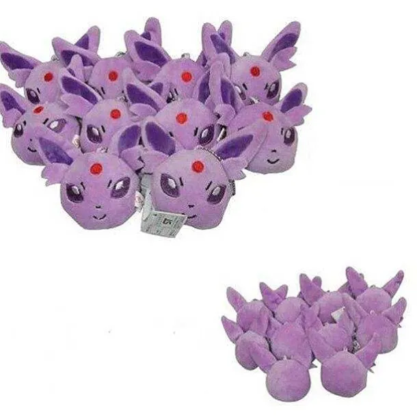 Pikachu Umbreon Nachtara Evoli Eevee Plusch Schlusselanhanger 10Er Set