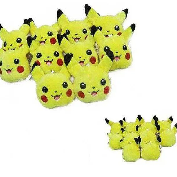 Pikachu Umbreon Nachtara Evoli Eevee Plusch Schlusselanhanger 10Er Set