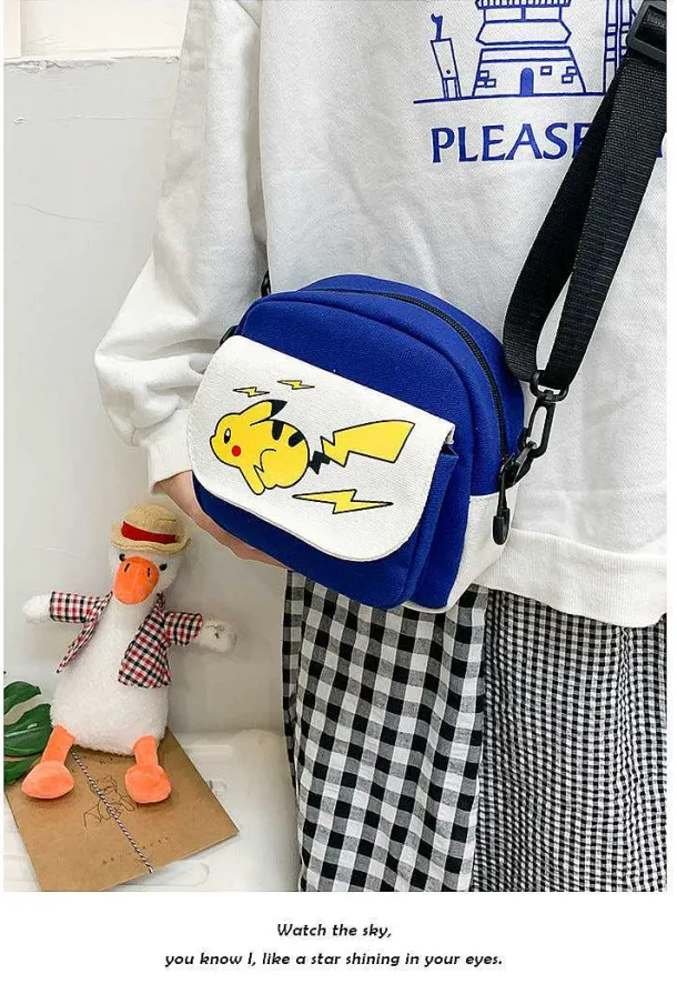 Pikachu Umhangetasche In Verschiedenen Farben