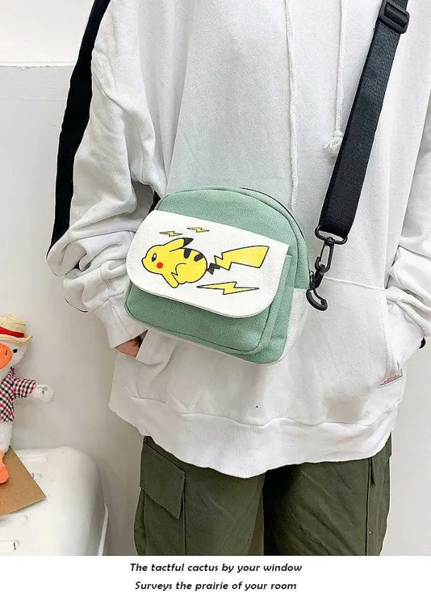 Pikachu Umhangetasche In Verschiedenen Farben