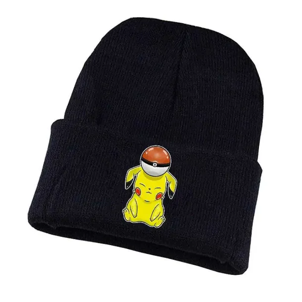 Pikachu Und Pokemon Winter Mützen Im Comic Look