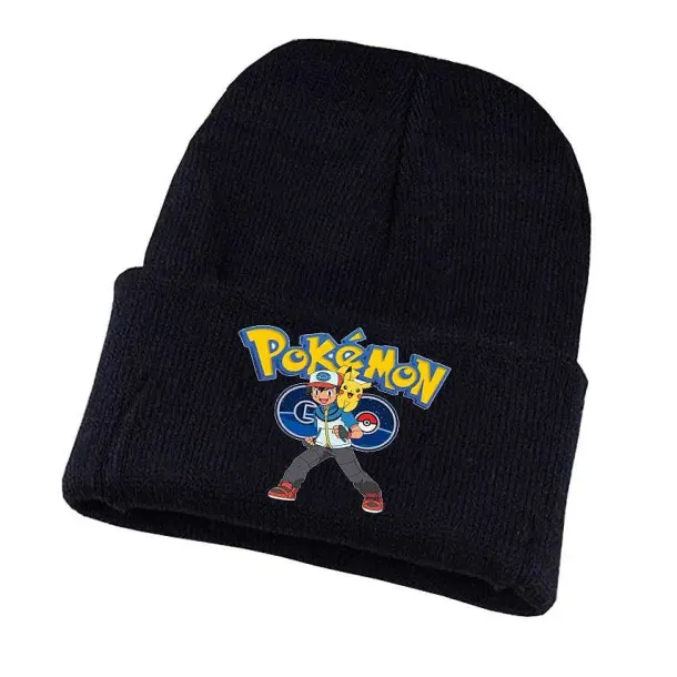Pikachu Und Pokemon Winter Mützen Im Comic Look