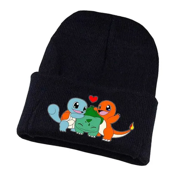 Pikachu Und Pokemon Winter Mützen Im Comic Look