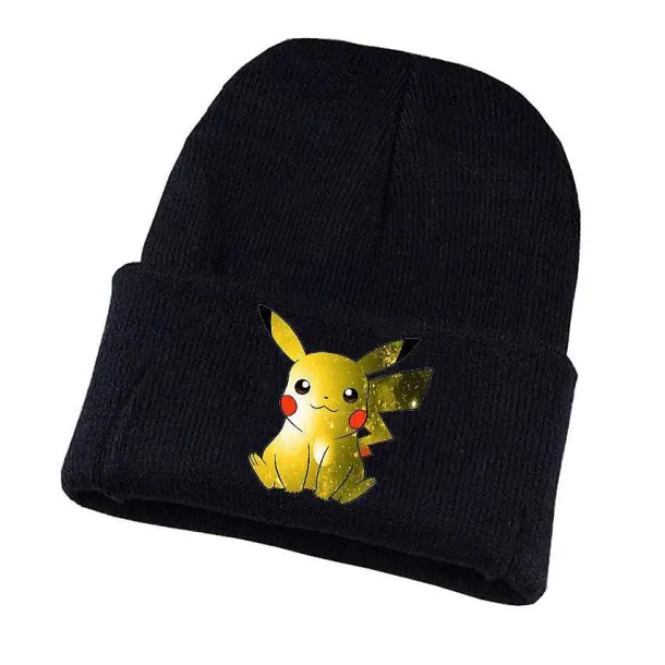 Pikachu Und Pokemon Winter Mützen Im Comic Look