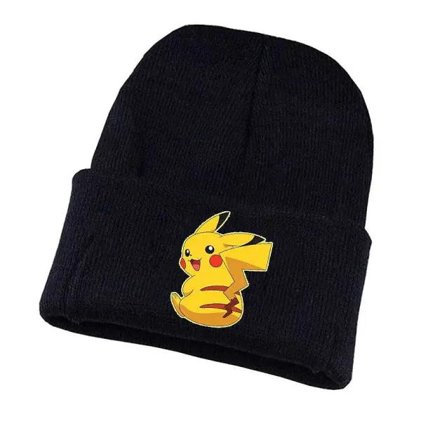 Pikachu Und Pokemon Winter Mützen Im Comic Look