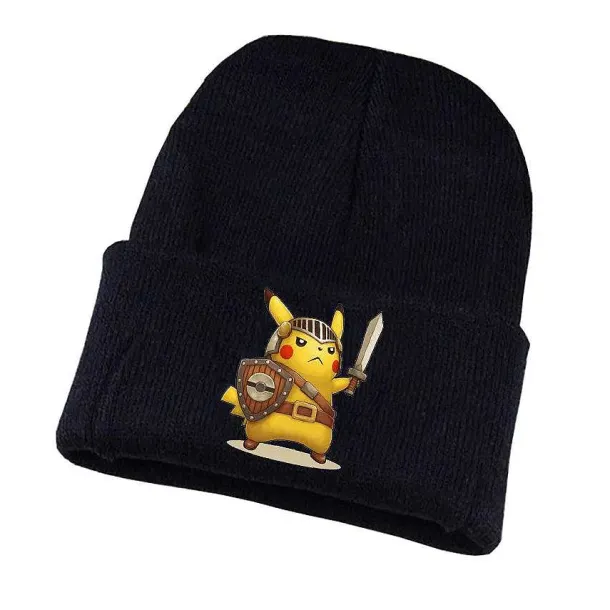 Pikachu Und Pokemon Winter Mützen Im Comic Look