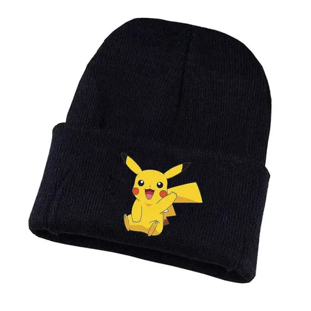 Pikachu Und Pokemon Winter Mützen Im Comic Look
