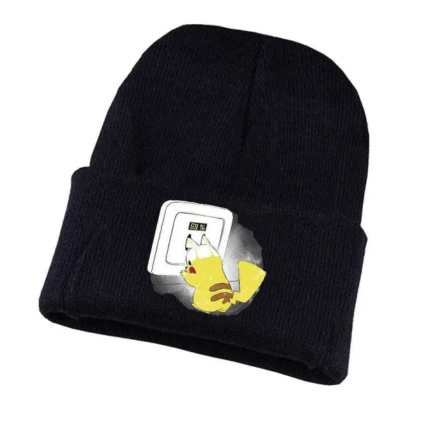 Pikachu Und Pokemon Winter Mützen Im Comic Look