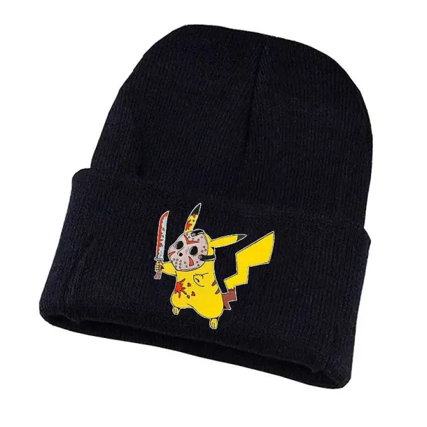 Pikachu Und Pokemon Winter Mützen Im Comic Look