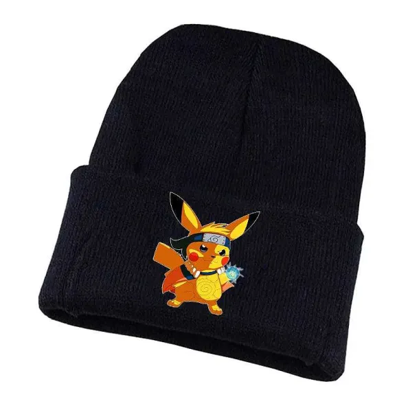 Pikachu Und Pokemon Winter Mützen Im Comic Look
