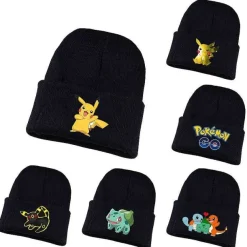 Pikachu Und Pokemon Winter Mützen Im Comic Look