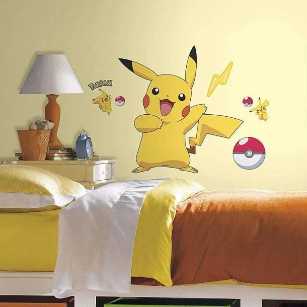 Pikachu Wand Sticker Aufkleber