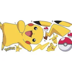 Pikachu Wand Sticker Aufkleber