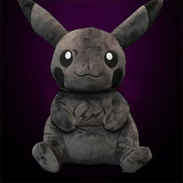 Pluschfigur Pokemon Dunkles Pikachu, Ca. 50Cm