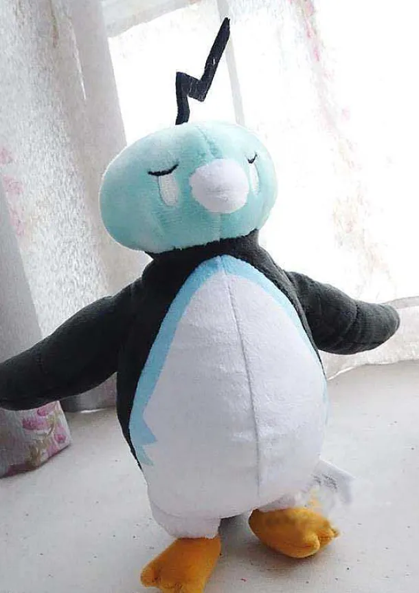 Pluschfigur Pokemon Eiscue Kubuin Mit Freiliegendem Kopf