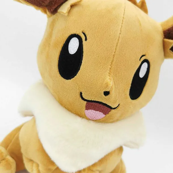 Plusch-Figur Pokemon Evoli Sitzend, Ca. 30Cm