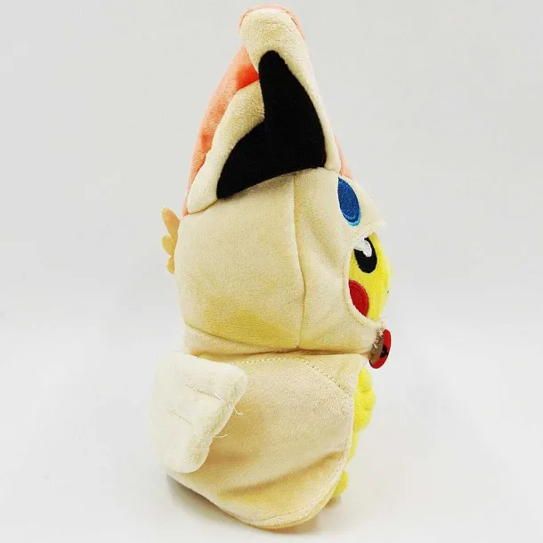 Pluschfigur Pokemon Pikachu Verkleidet Als Victini, Ca. 20 Cm