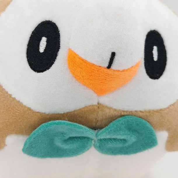 Pluschfigur Pokemon Rowlet Bauz, Ca. 17 Cm