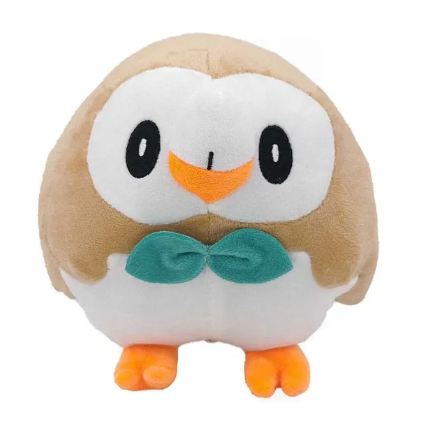Pluschfigur Pokemon Rowlet Bauz, Ca. 17 Cm