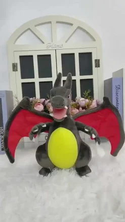 Pluschfigur Pokemon Schillernder Glurak - Shiny Charizard (Ca. 38Cm)