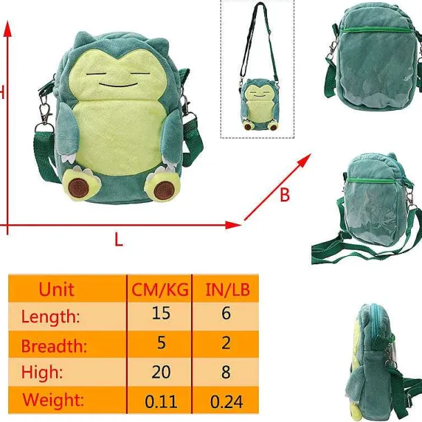 Pluschige Taschen Und Rucksäcke Mit Pokemon Motiven