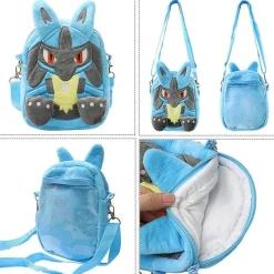 Pluschige Taschen Und Rucksäcke Mit Pokemon Motiven