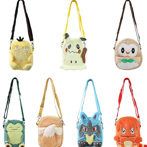 Pluschige Taschen Und Rucksäcke Mit Pokemon Motiven