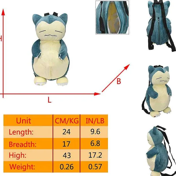 Pluschige Taschen Und Rucksäcke Mit Pokemon Motiven