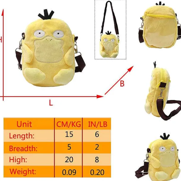 Pluschige Taschen Und Rucksäcke Mit Pokemon Motiven