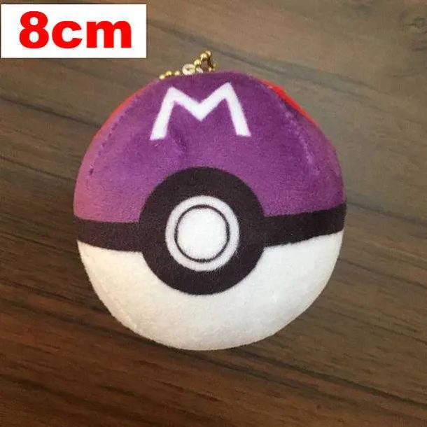 Plusch Poke Ball (4 Zur Auswahl)