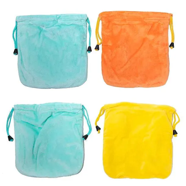 Plusch Tasche Mit Kordel In Pokemon Motiven