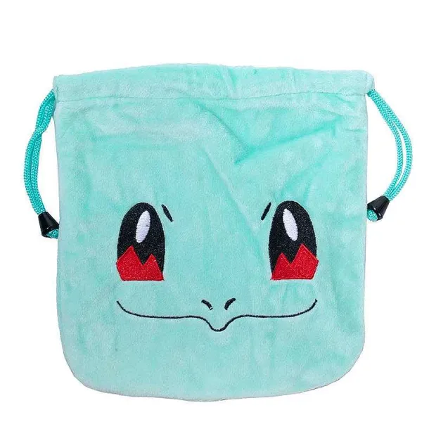 Plusch Tasche Mit Kordel In Pokemon Motiven