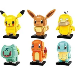 Pockemon Baustein Sets (Pikachu, Schiggy, Enton Etc.) 7 Motive