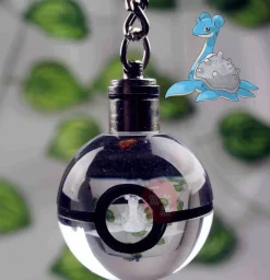 Pokeball Anhanger Mit Pokemon Motiven Und Farbwechsel